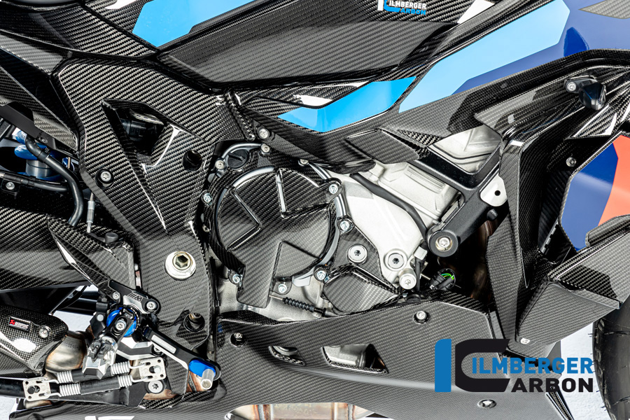 Ilmberger Carbon frame cover right side R/S, glossy, BMW S1000XR 2020- M1000XR 2024-
