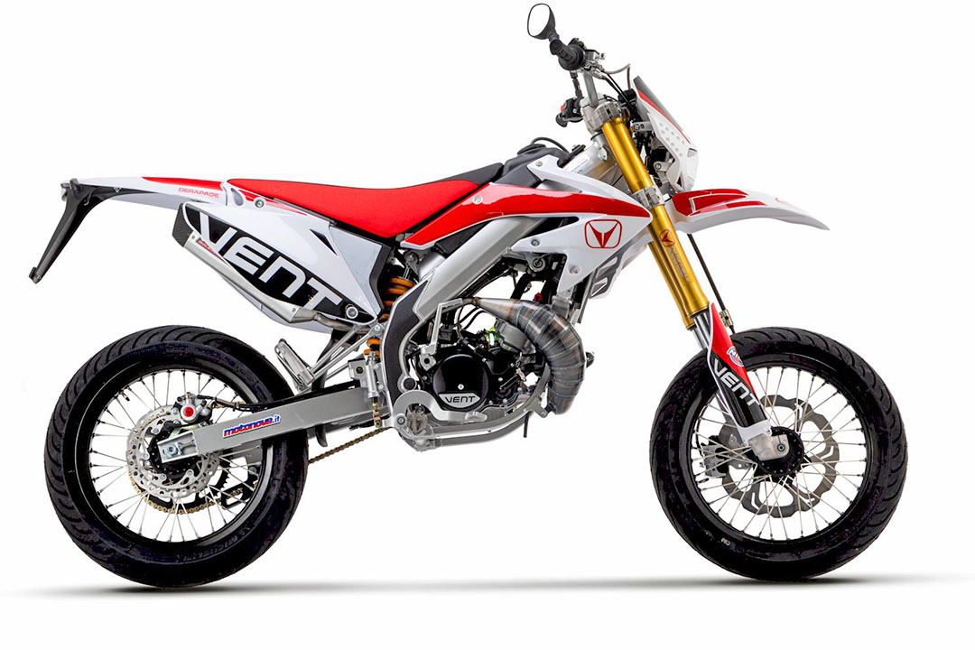 GIANNELLI Sonic Aluminium Exhaust for Vent Derapage 50 and Baja 50 from model year 2021-