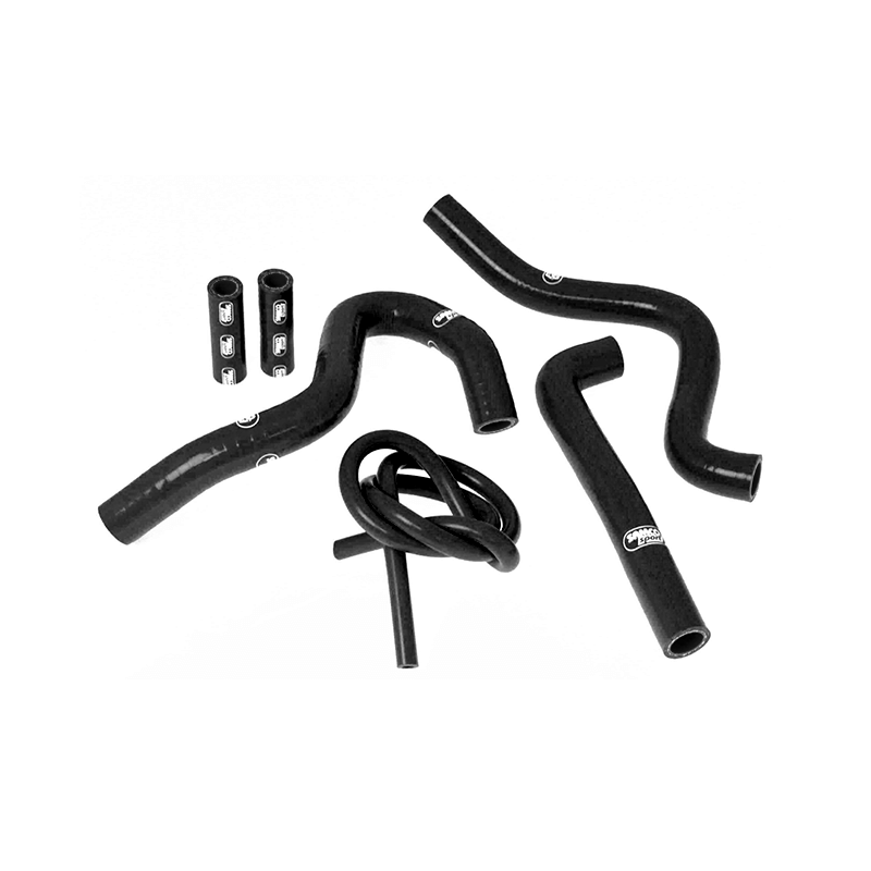 SAMCO SPORT Silicone Hose Kit black for Kawasaki KX250 Model Year 1994-1998