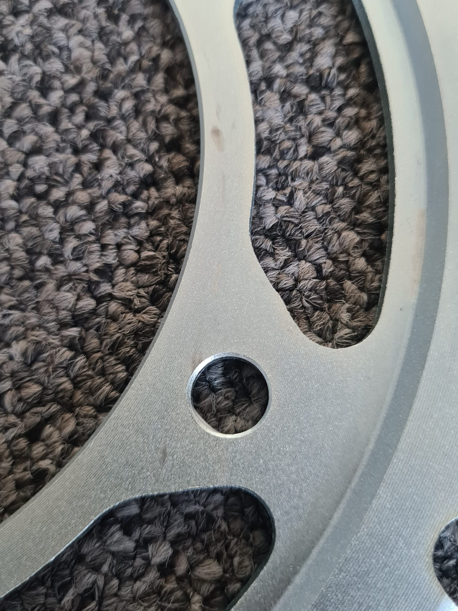 rear sprocket Steel, 46 teeth, pitch 525