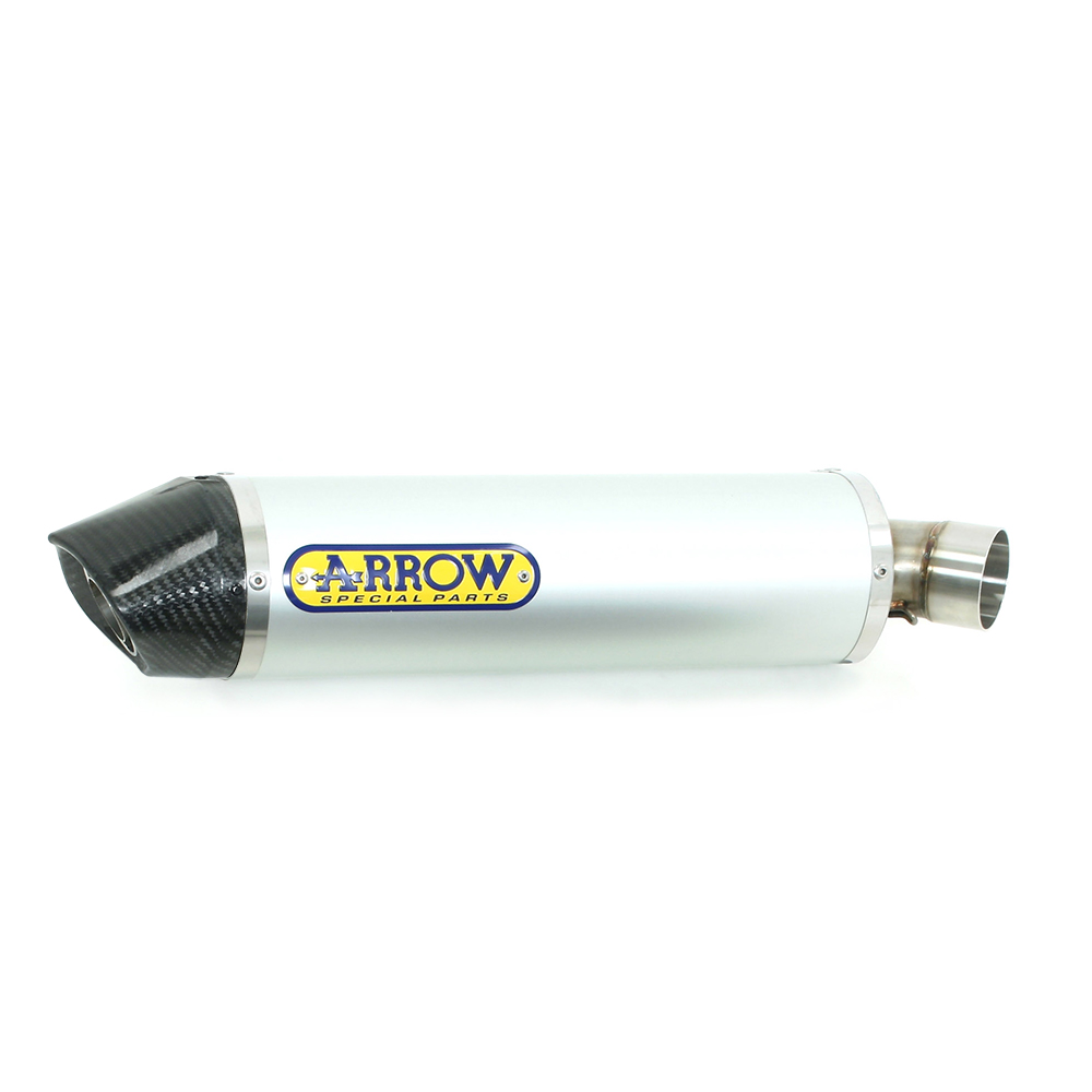 ARROW INDY RACE Aluminium Exhaust with Carbon End Cap for Kawasaki Ninja 1000SX Model Year 2020 onwards