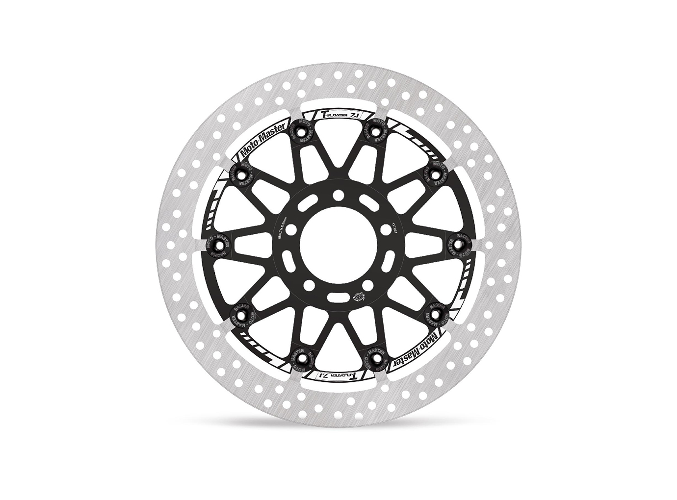 MOTO MASTER brake disc fronte rotationally symmetrical, T-Floater for Kawasaki ZX10RR Ninja Model Year 2017-