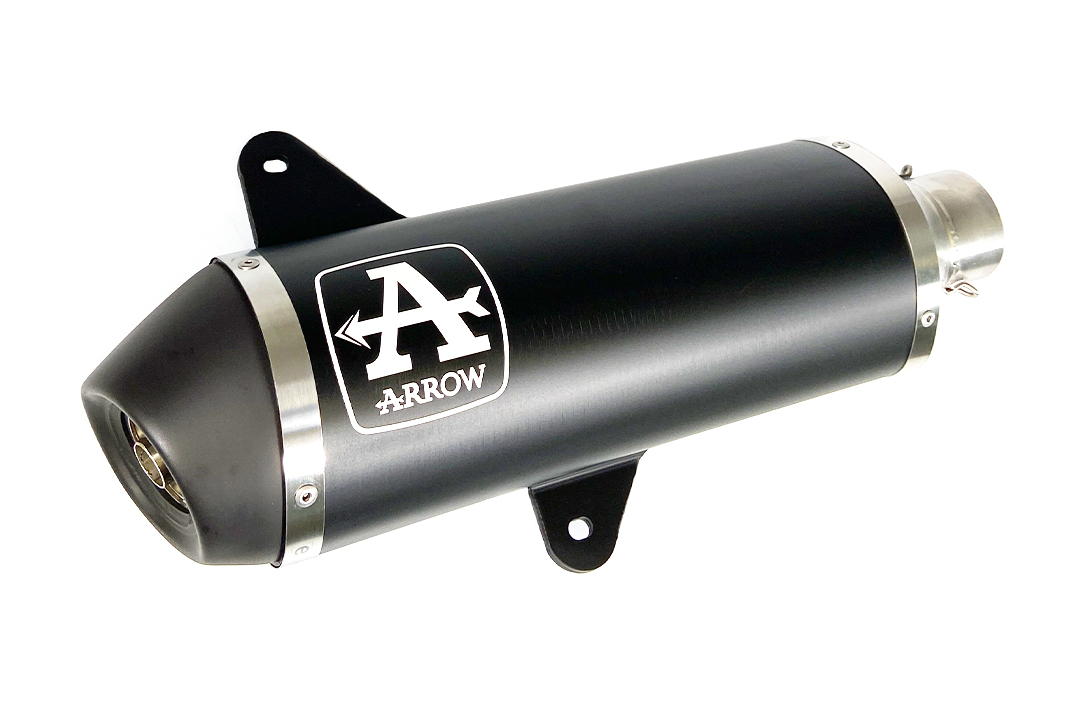 ARROW DARK URBAN Exhaust for Piaggio Vespa GTS125i / GTS300i 2008-2016