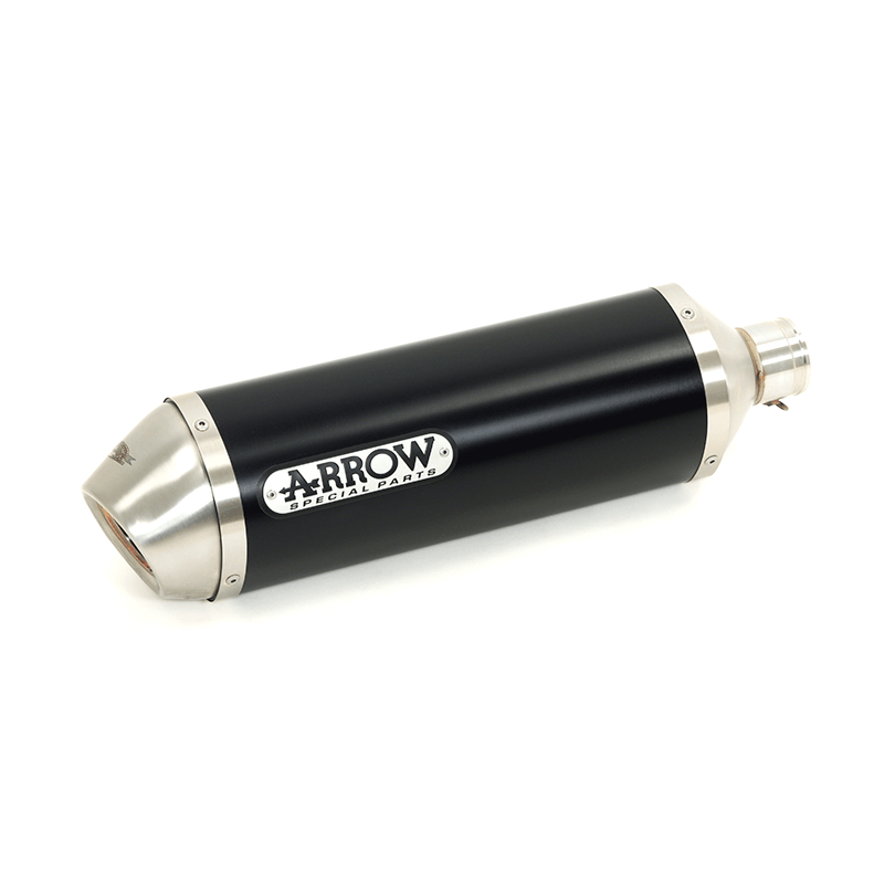 ARROW RACE TECH Exhaust for Suzuki SV650 2016- in Black Aluminium