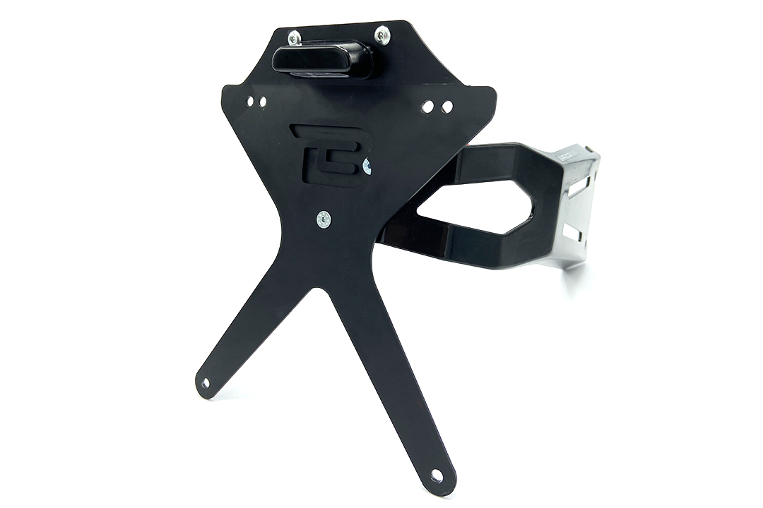 LED Number Plate Light "Zest" made of Black Aluminium with E-Mark