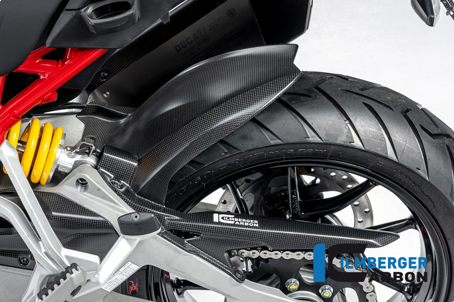Ilmberger Carbon rear Fender, Matt, Ducati Multistrada V4 2020-