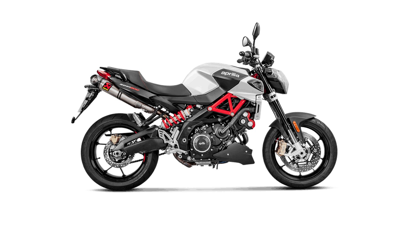 Akrapovic Slip-On Line (Titanium) silencer for Aprilia SHIVER 900 year 2017-2020
