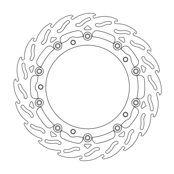 MOTO MASTER Front Brake Disc for BMW R nineT Model Year 2014-