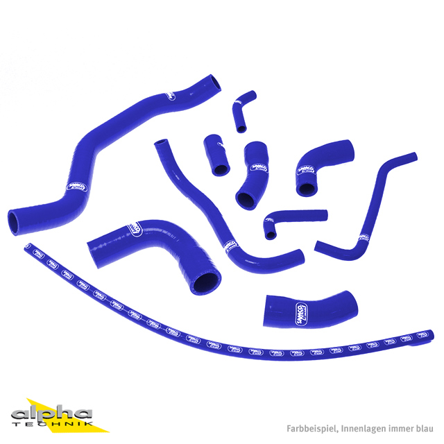 SAMCO SPORT Silicone Hose Kit Blue for Yamaha YZF1000R1 Model Year 1998-2001