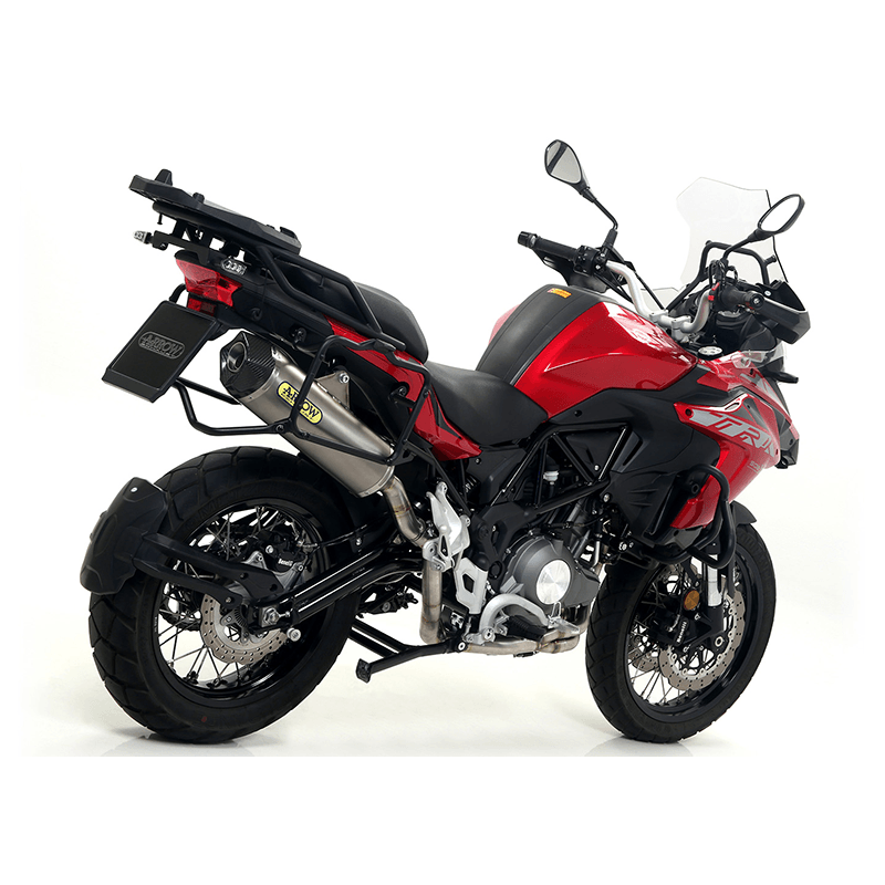 ARROW RACE TECH exhaust for Benelli TRK 502X 2018- in Titanium