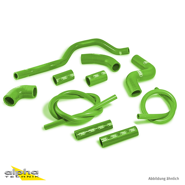 SAMCO SPORT Silicone Hose Kit green for Aprilia RSV4 (R / RF / RR / Factory), 2009-2025