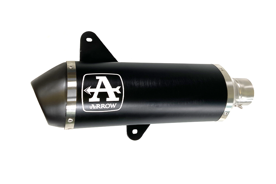 ARROW DARK URBAN Exhaust for Piaggio Vespa GTS300 model year 2021- , GTV300 2023-