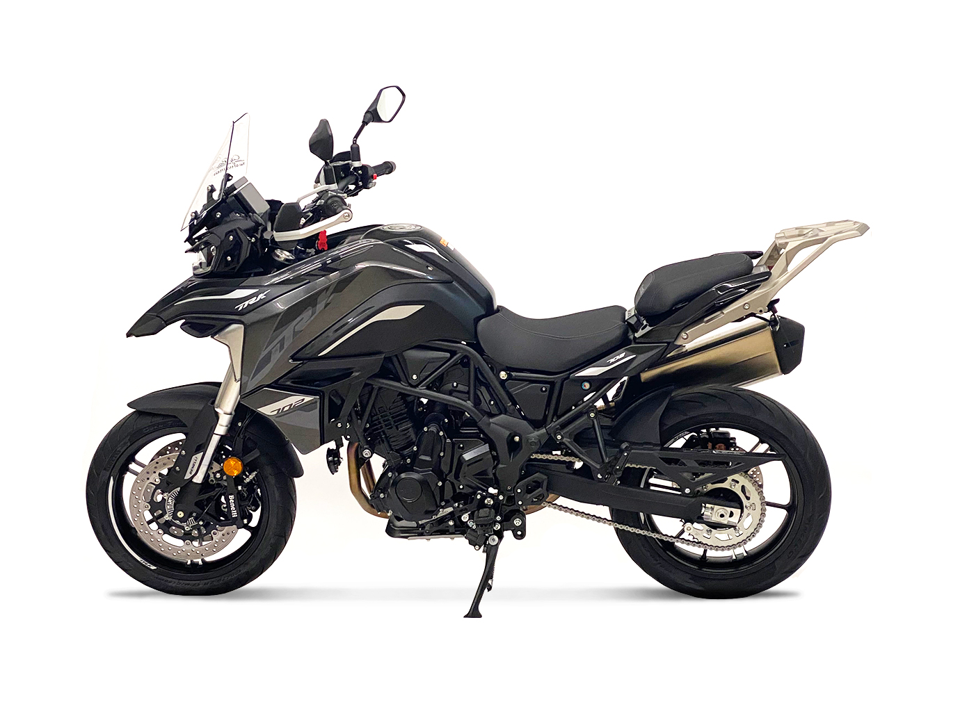 alpha Technik Number Plate Holder for Benelli TRK 702 / TRK 702X, Type PA8, Model Year 2023-