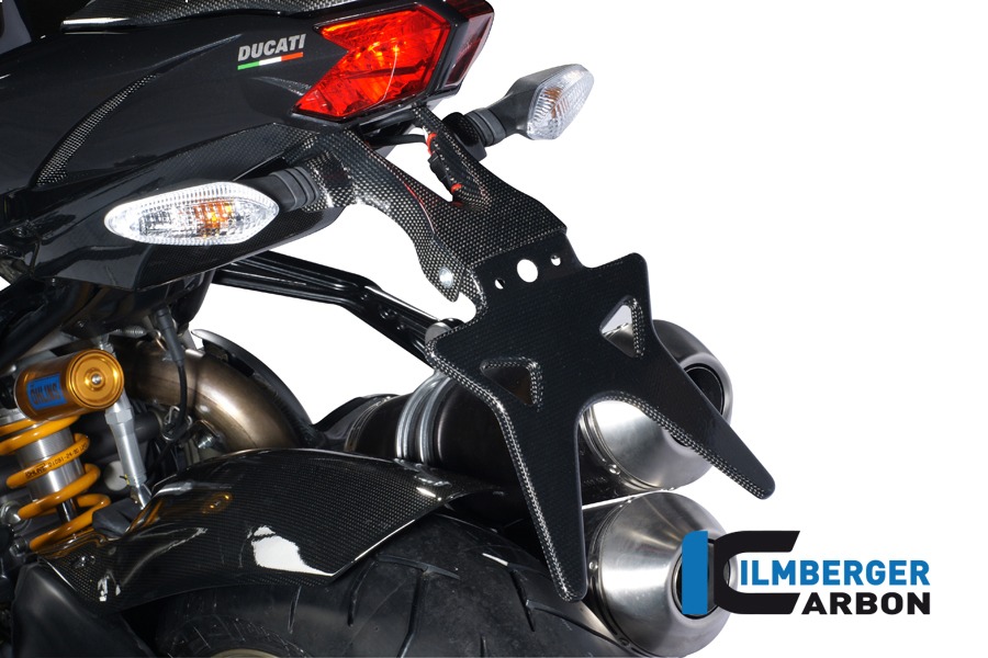 Ilmberger Carbon License Plate Holder, Carbon