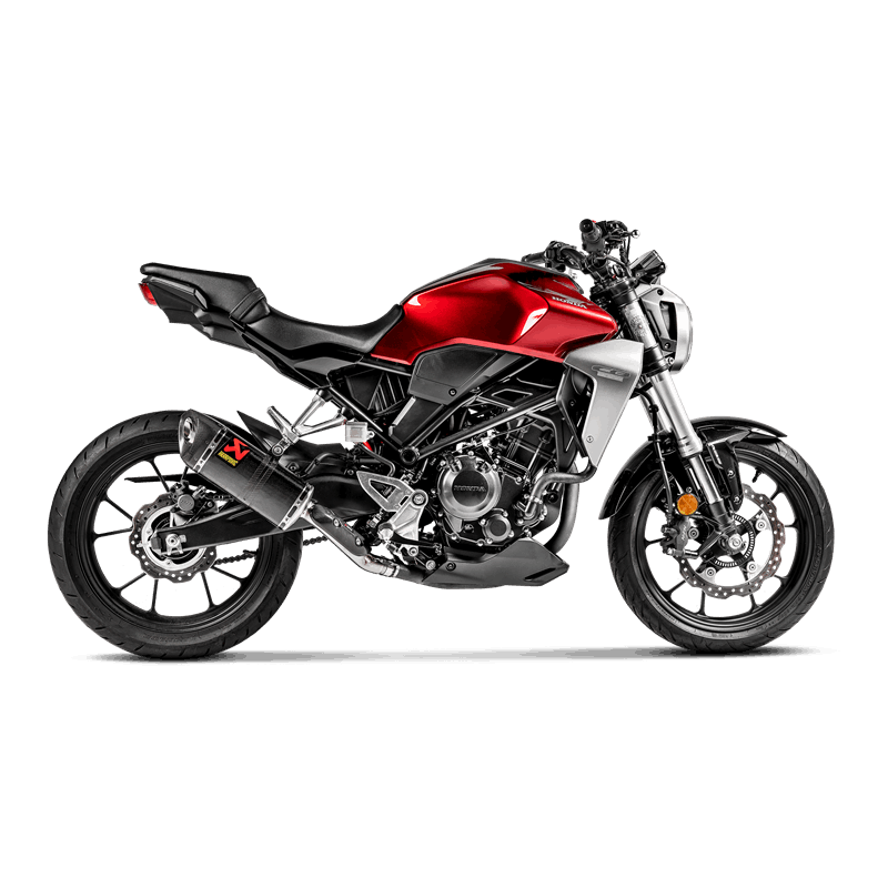 Akrapovic Slip-On Line (Carbon) Honda CB300R Model Year 2018-2020