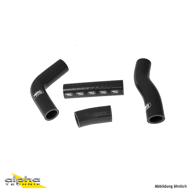 SAMCO SPORT Silicone Hose Kit black for Harley Davidson V-Rod Model Year 2002-2017