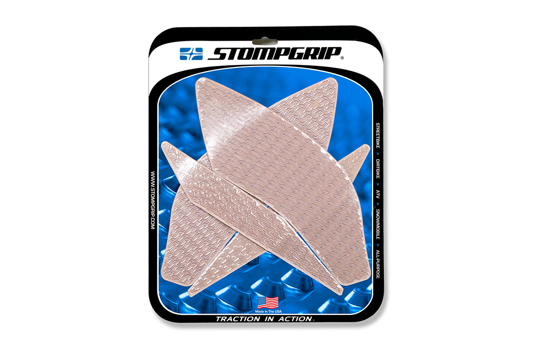 Stompgrip Traction Pads clear, for Yamaha YZF-R1 / M, 2015-22