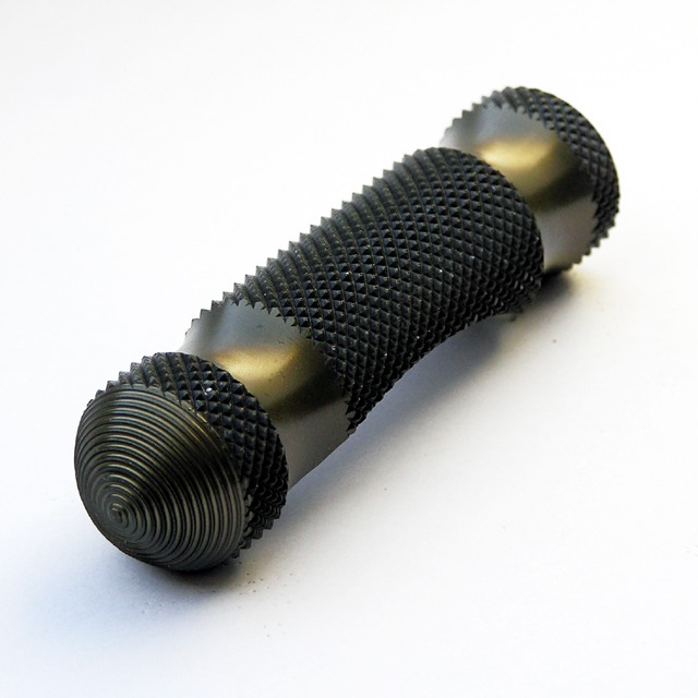 GILLES Replacement footrests, titanium-coloured