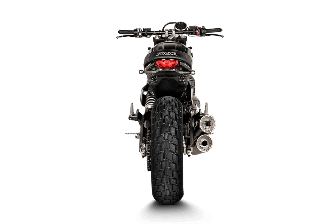Akrapovic Slip-On Line Exhaust for Ducati Scrambler Urban Motard / Nightshift / Icon / Icon Dark / Desert Sled 2021-
