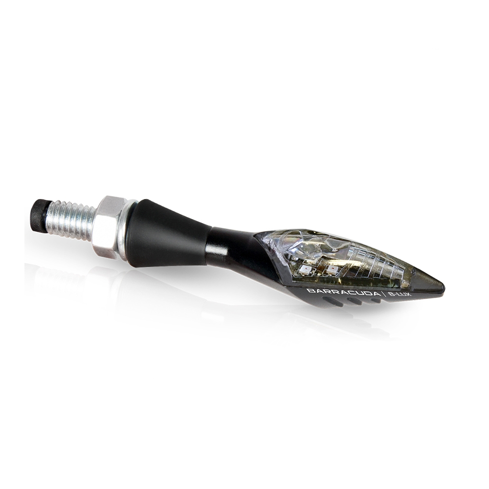 Barracuda flasher light, turn signal X-LED B-LUX black
