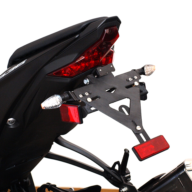 alpha Technik Number Plate Holder for Kawasaki ZX-6R; Type ZX636G; Model Year 2019-