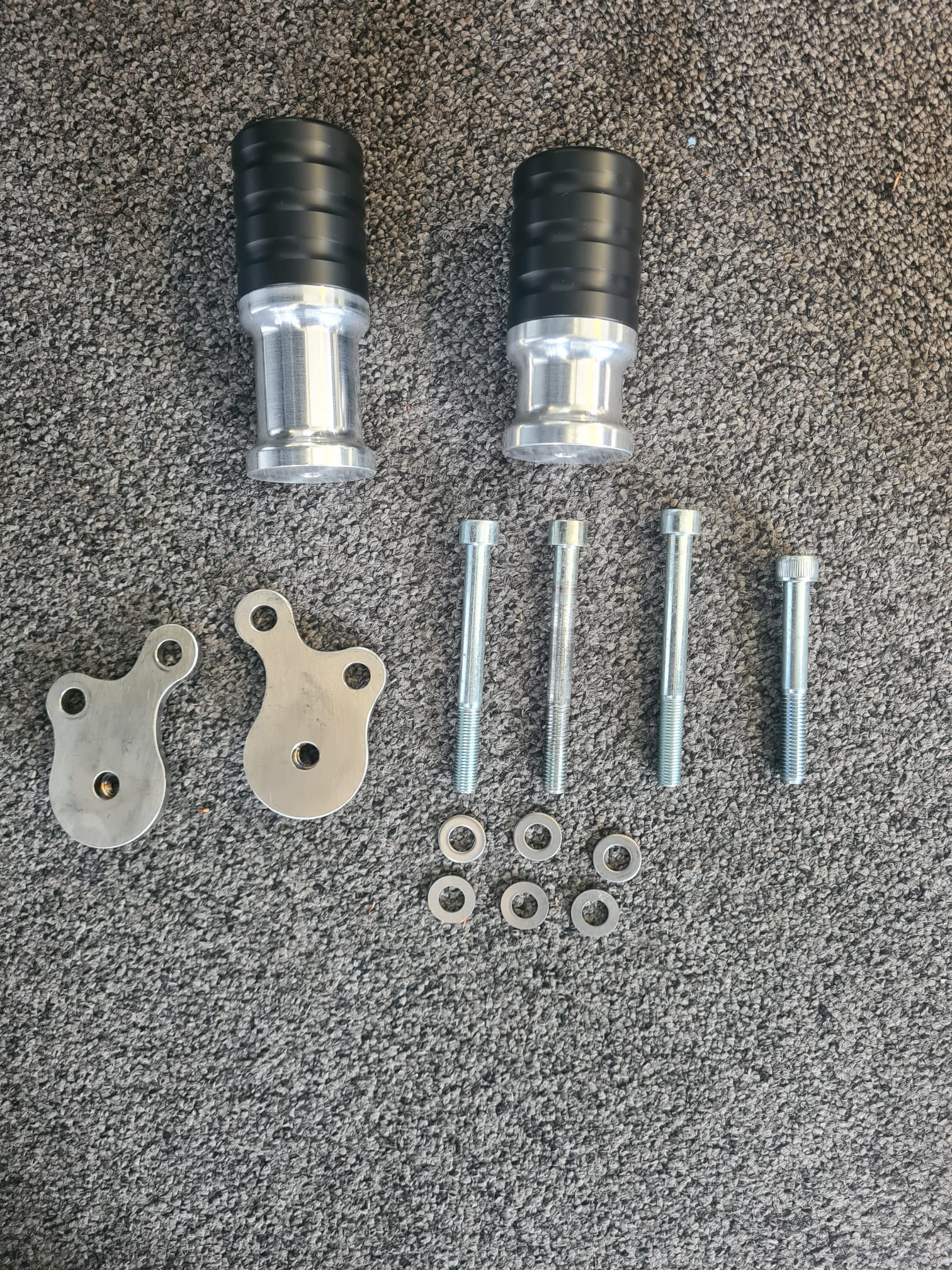 Crash Pad Kit for Yamaha FZS600 Fazer 1998-03 black