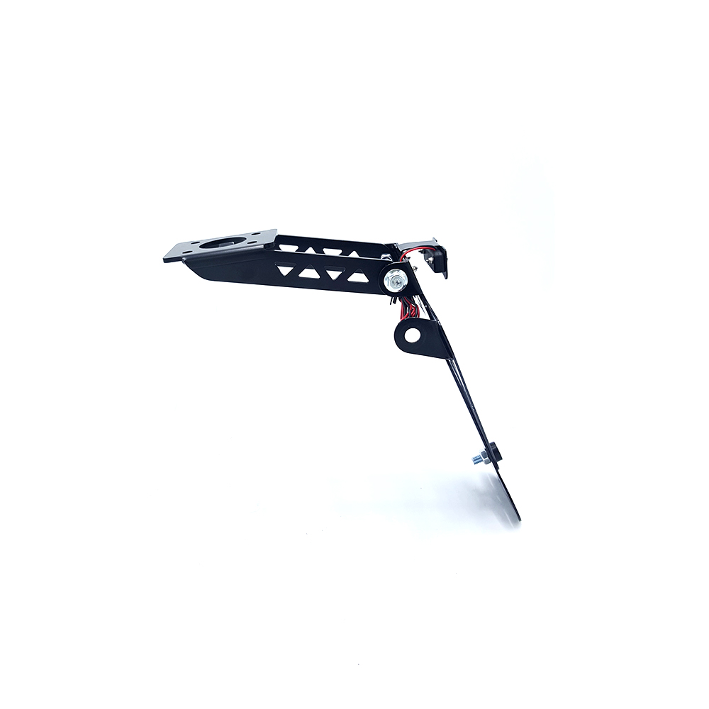 alpha Technik License Plate Holder for Yamaha YZF-R6; Type RJ27; Model Year 2017-