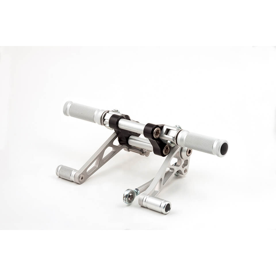 LSL Footpeg System for Thruxton, Silver