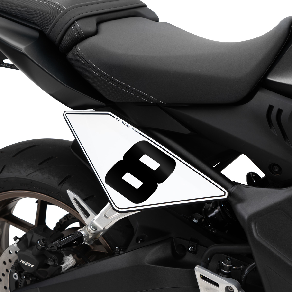 Barracuda Number Plate Honda CB650R 2024-