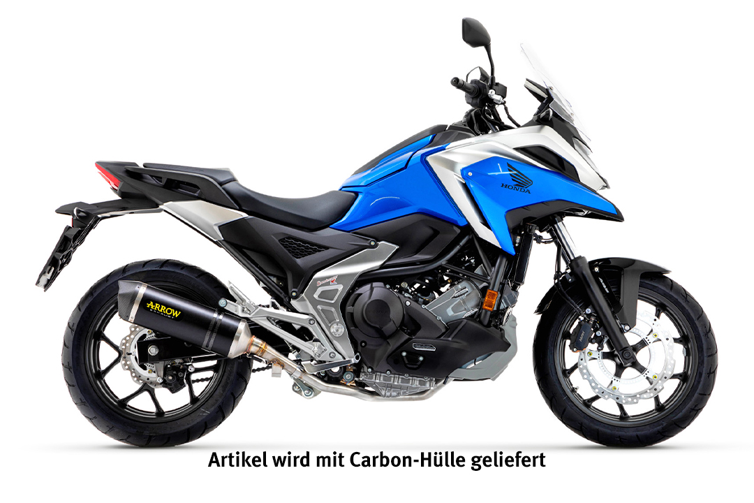 ARROW RACE TECH Exhaust for Honda NC700X 2021-, Carbon