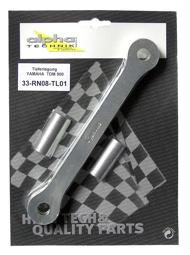 alpha Technik Lowering Kit 35mm for Yamaha TDM900; Type RN08; Model Year 2002-2004