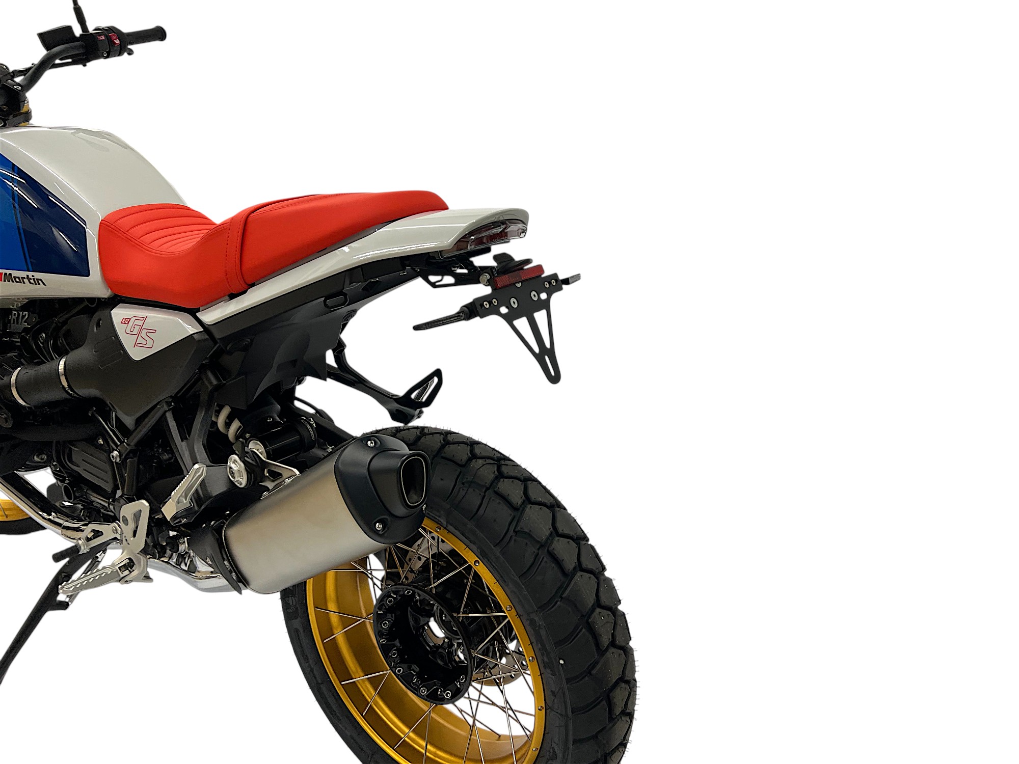 alpha Technik License Plate Holder for BMW R 12 G/S, from model year 2025-