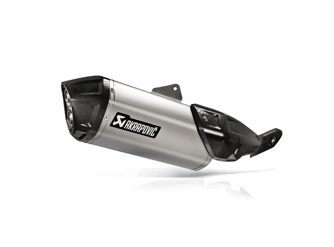 Akrapovic Slip-On Line (Titanium) Exhaust for Suzuki V-Strom 800 Model Year 2022-2025
