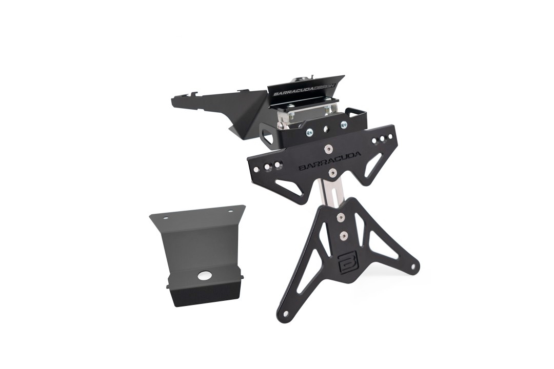 Barracuda Number Plate Holder for Honda X-ADV 2021- for OEM-flasher light, turn signal