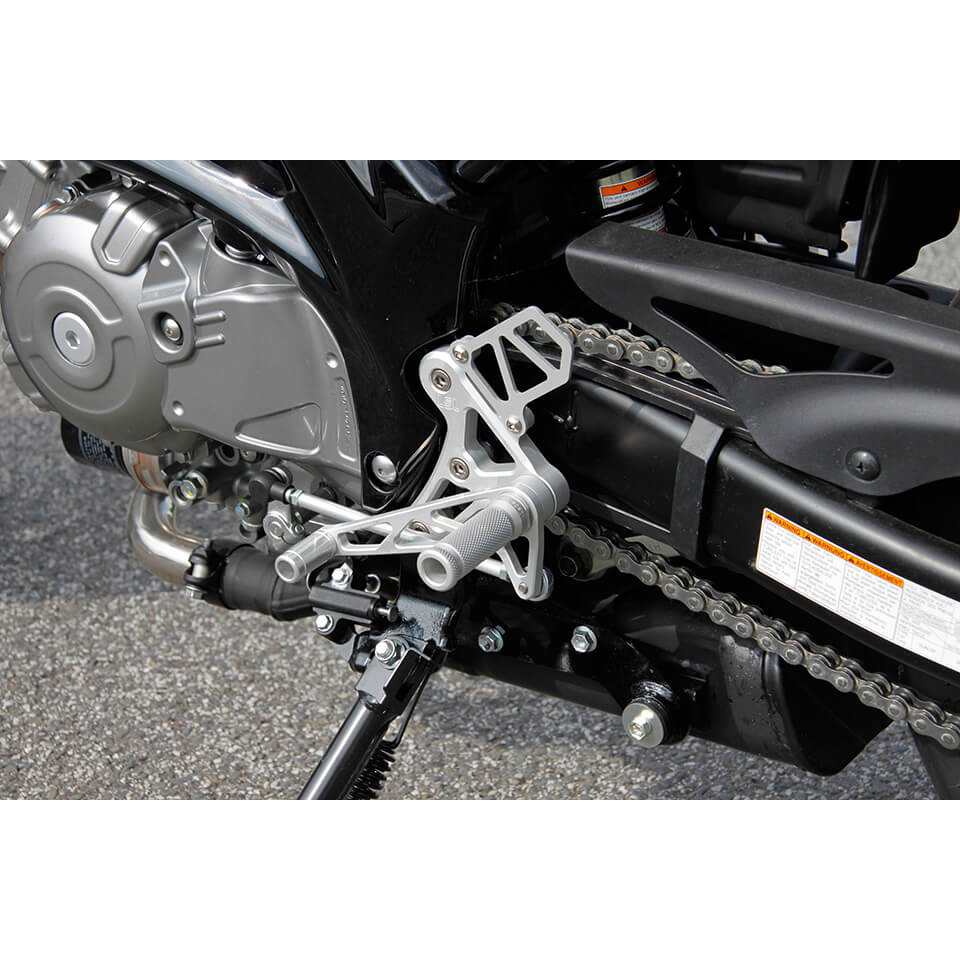 LSL Rearsets for Suzuki SFV650 GLADIUS, 2009-2013 with ABS, black