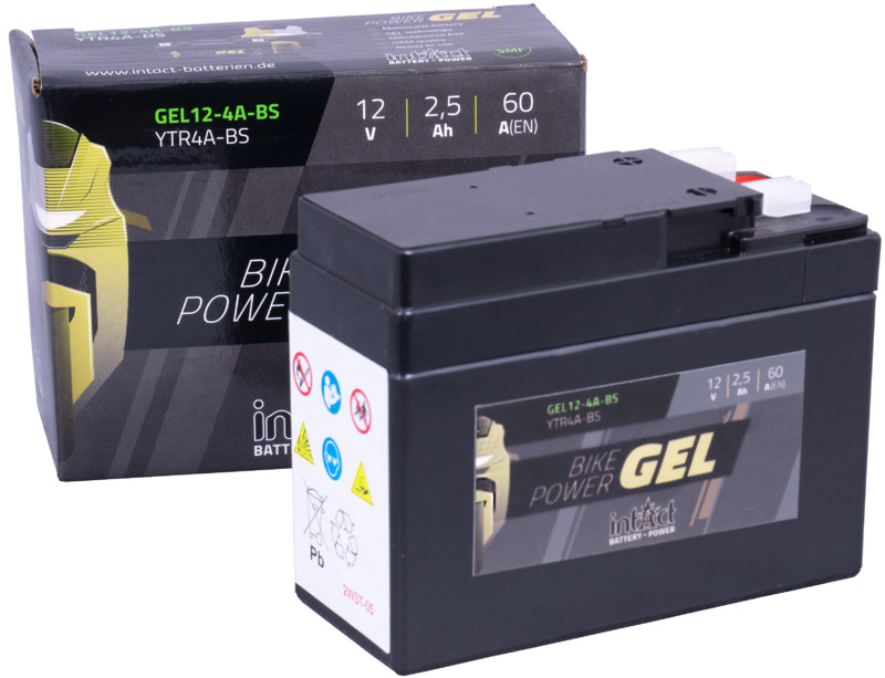 Intact GEL Battery YTR4A-BS