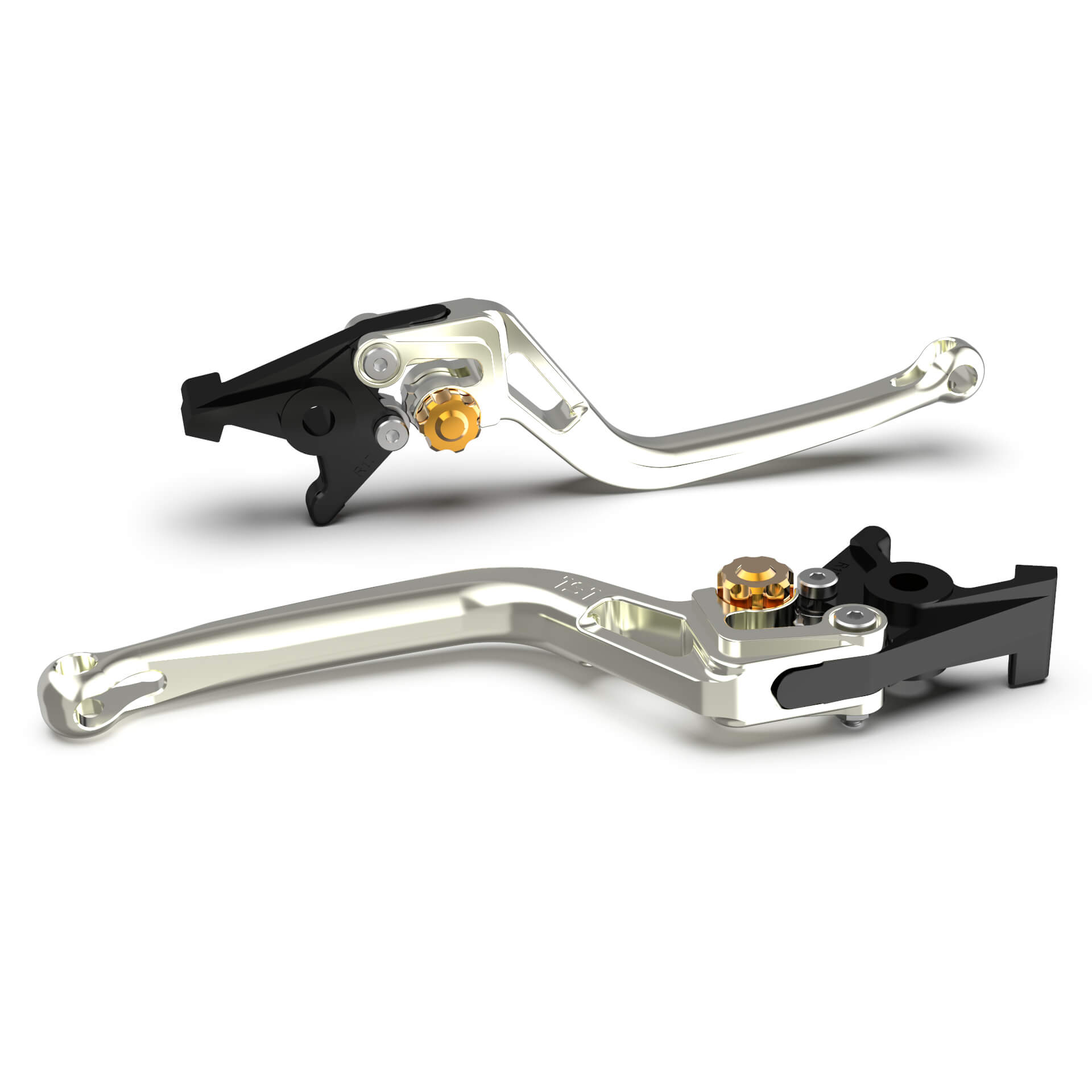 LSL Scooter Brake Lever Right BOW R81, silver/gold