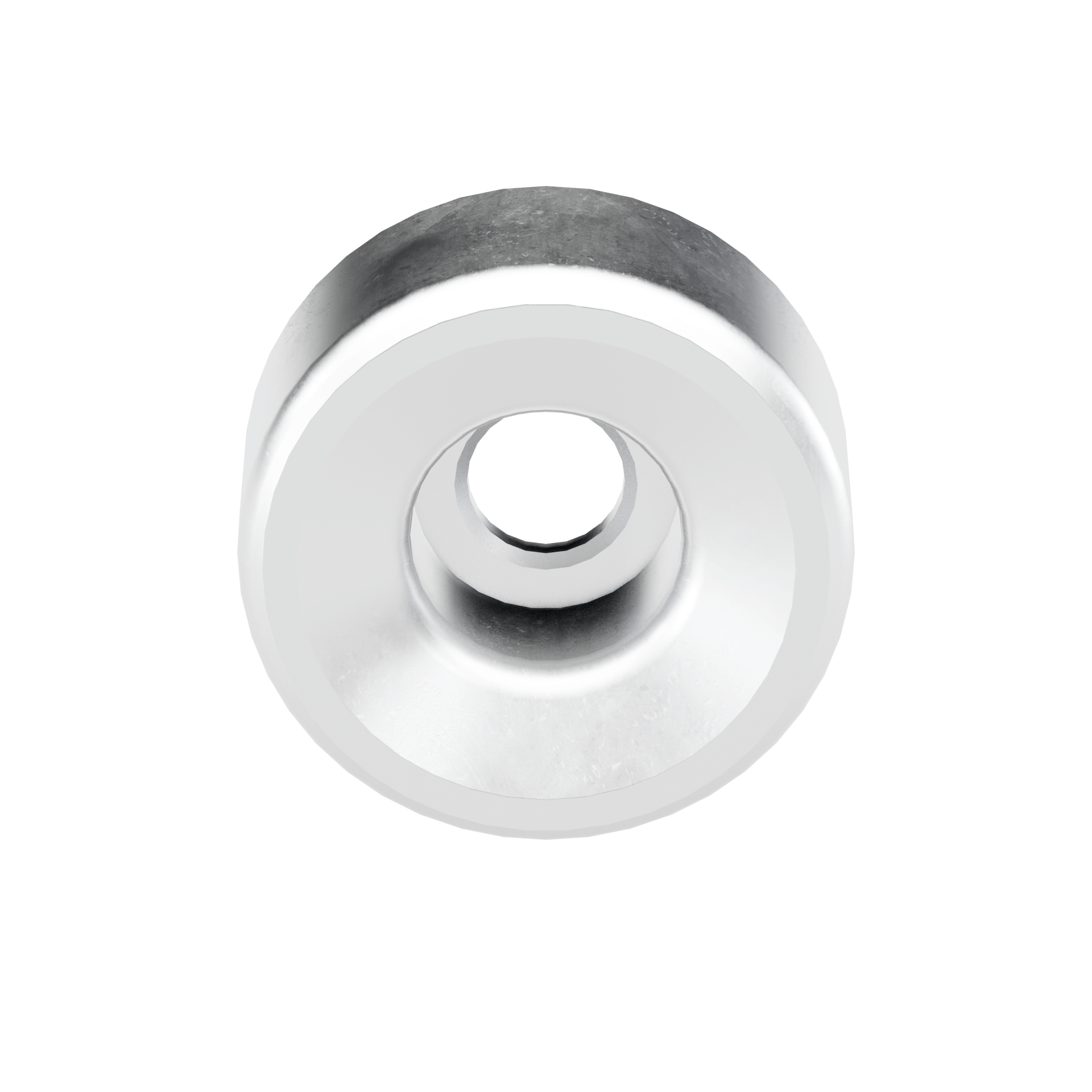 LSL PACE-X Colour Inlay for LSL PACE handlebar Bar Ends, Silver