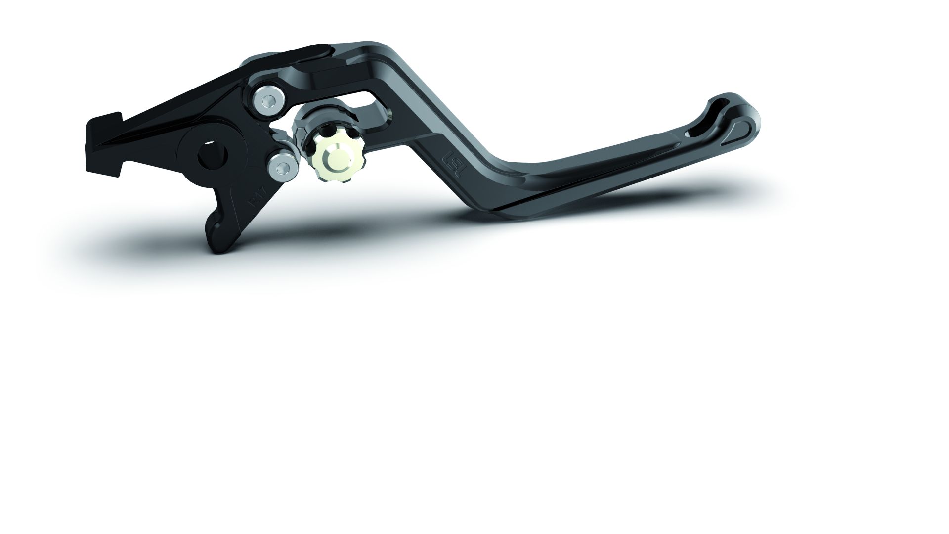 LSL ERGONIA Brake Lever R17 Black/Silver/Black