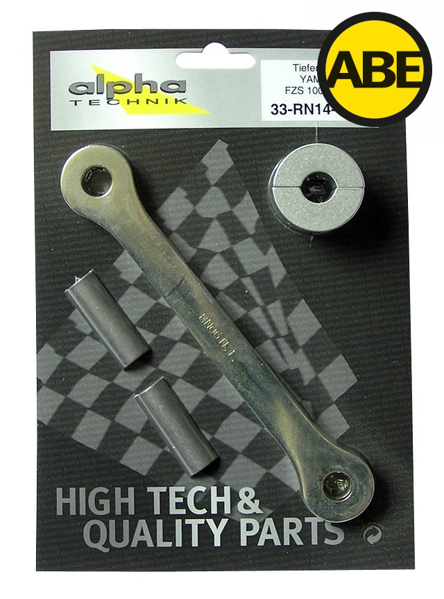 alpha Technik Lowering Kit 30mm for Yamaha FZS1000 Fazer from model year 2005-