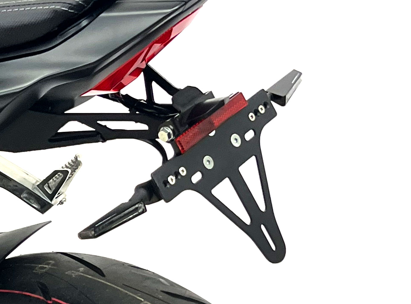 alpha Technik Number Plate Holder for Honda CB650R / CB650RA, Model Year 2024-