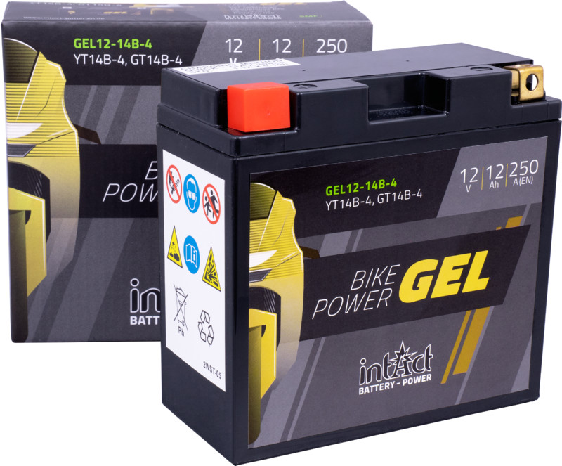 Intact GEL Battery YT14B-4 / GT14B-4