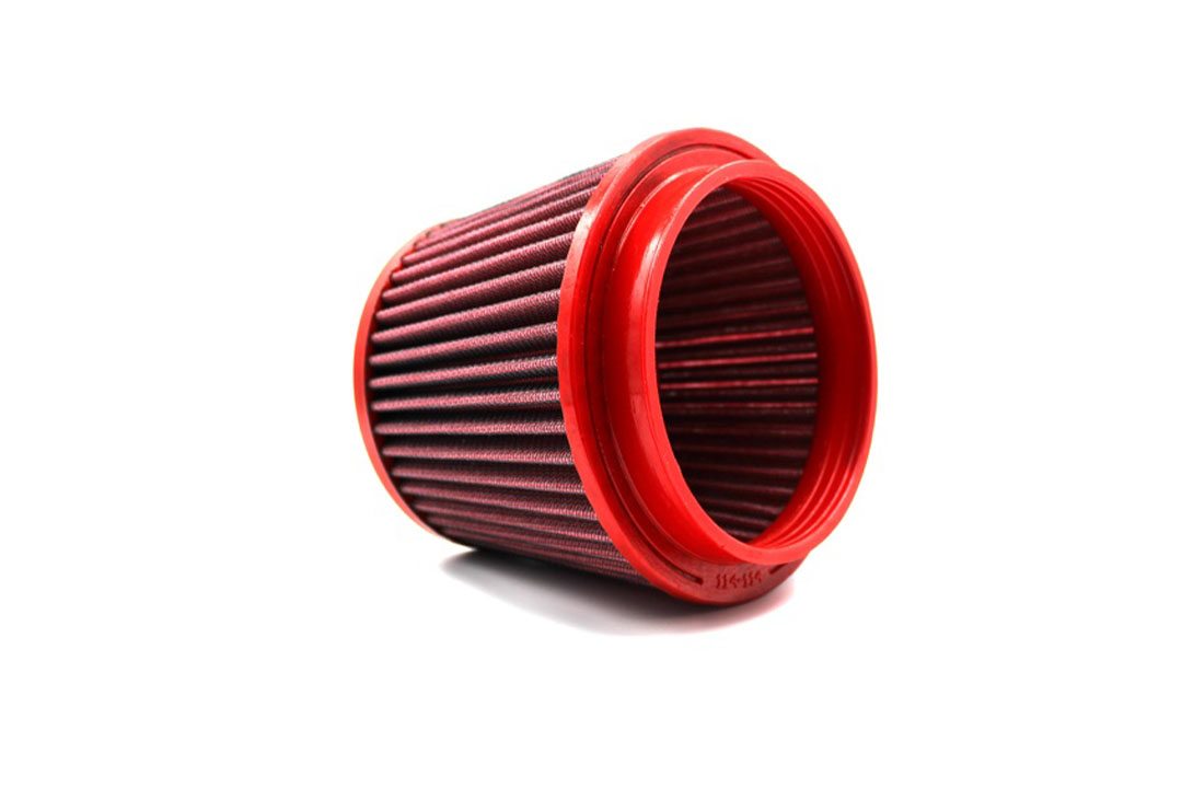 BMC Universal Conical Sports Air Filter, 114 mm Diameter, 130 mm Length, Central, Metal Cap