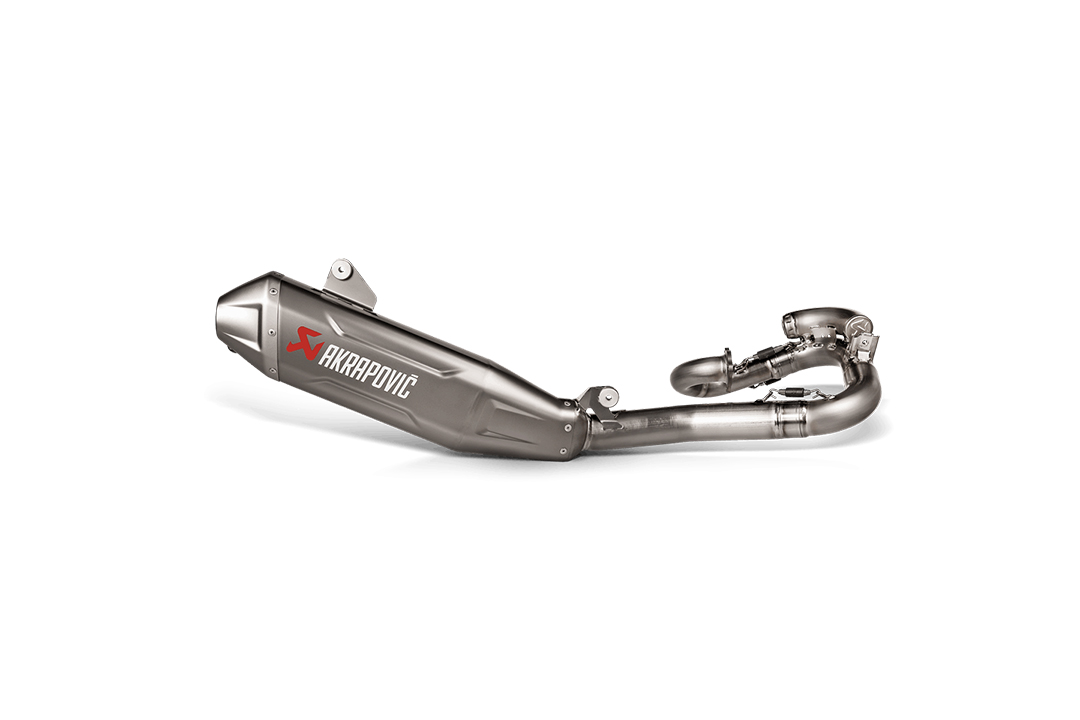Akrapovic Evolution Line (Titanium) exhaust system for Yamaha YZ450F 2023-2025, WR450F 2024-2025
