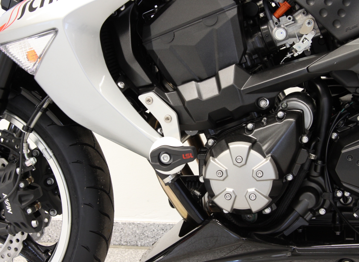 LSL Crash Pad Mounting Kit for Kawasaki Z750/R 2007- , Z1000, 2007-2009