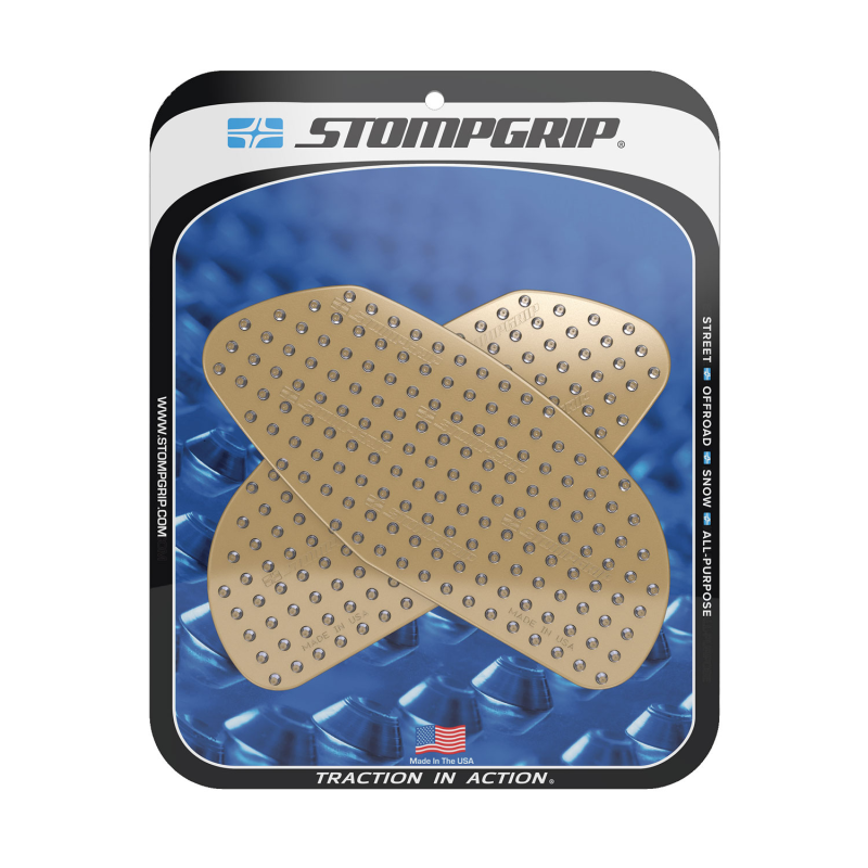 Stompgrip fuel tank Pad clear, Volcano, Streetbike fuel tank Kit - fuel tank Sides, for Ducati Panigale V4, V4S, Panigale V2, V2S, 2025
