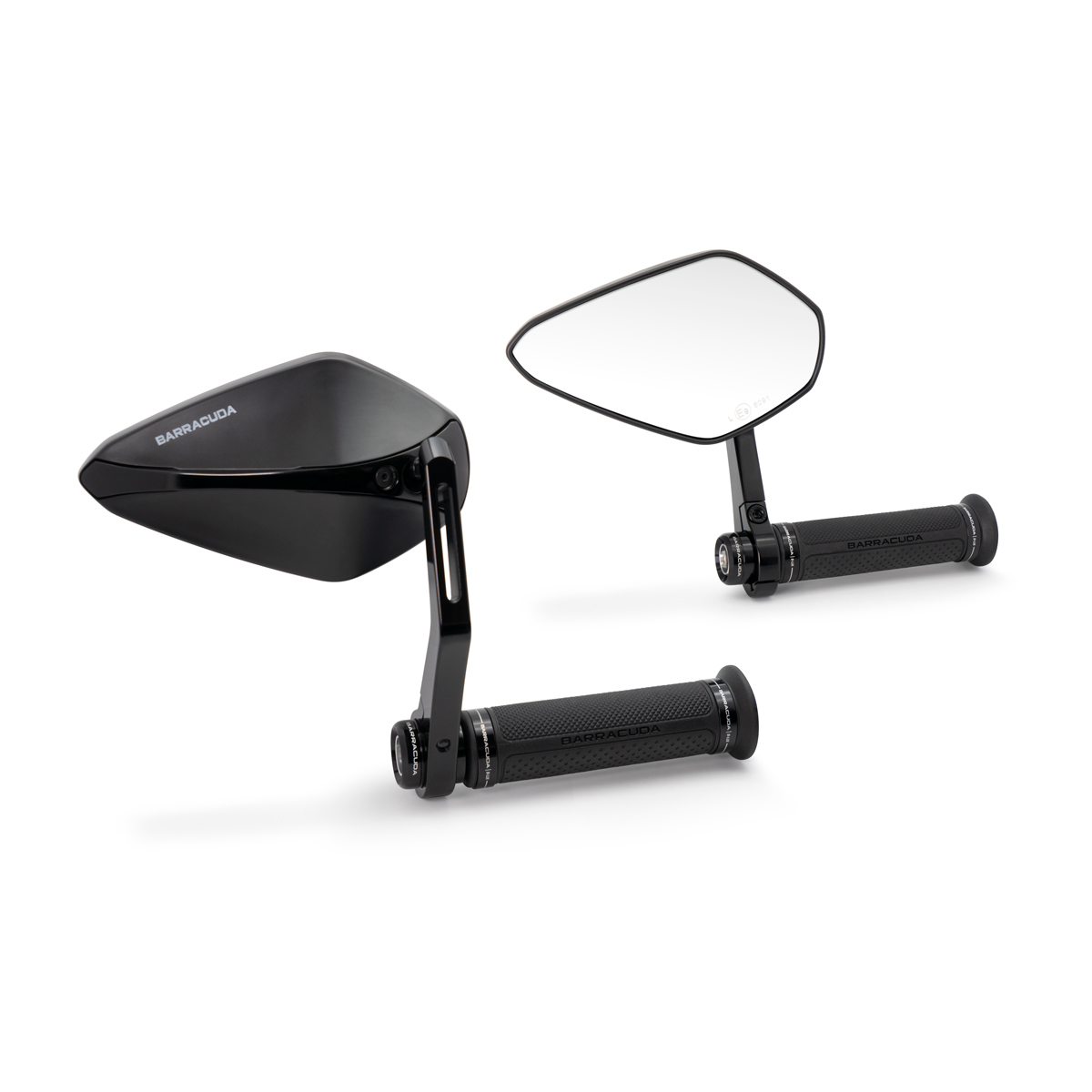 Barracuda universal handlebar end mirror X-Version Retro