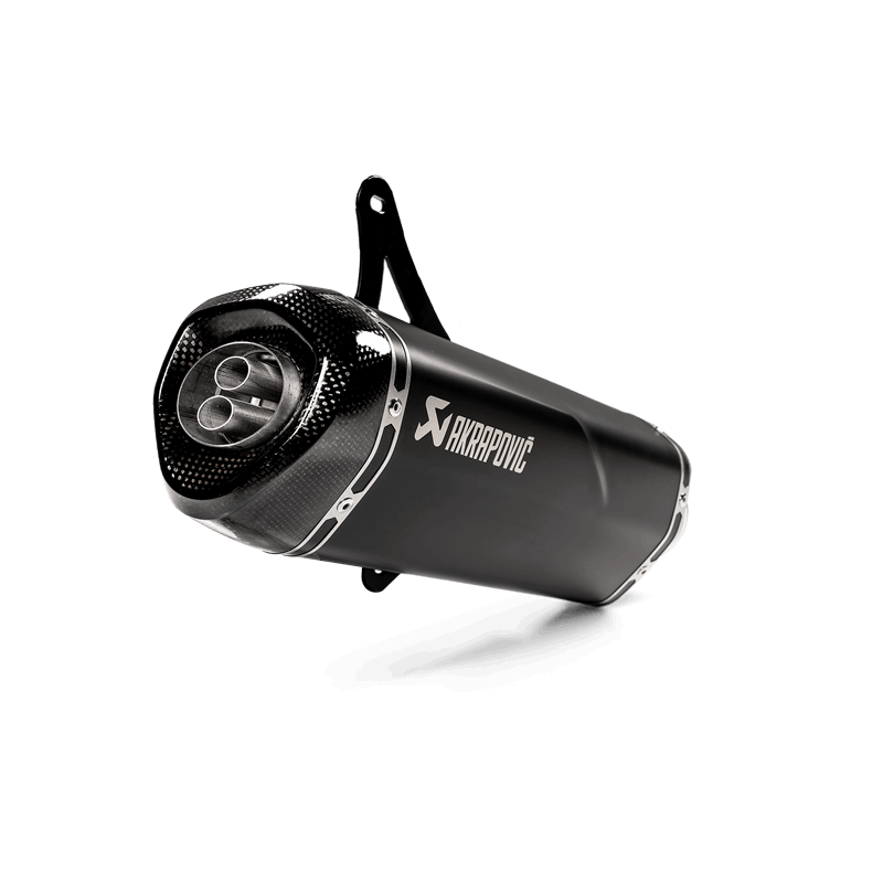 Akrapovic Slip-On Line (SS) Exhaust for Vespa GTS 125/150 i.e Super 2009-2016 / GTS 250 2005-2013 / GTS 300/Sei Giorni 2008-2020 / GTV 250 2006-2013 / GTV 300 2010-2016