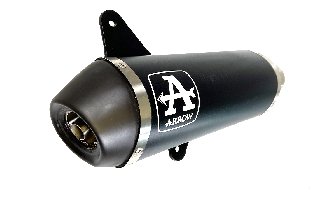 ARROW DARK URBAN Exhaust for Piaggio Vespa GTS300 model year 2021- , GTV300 2023-