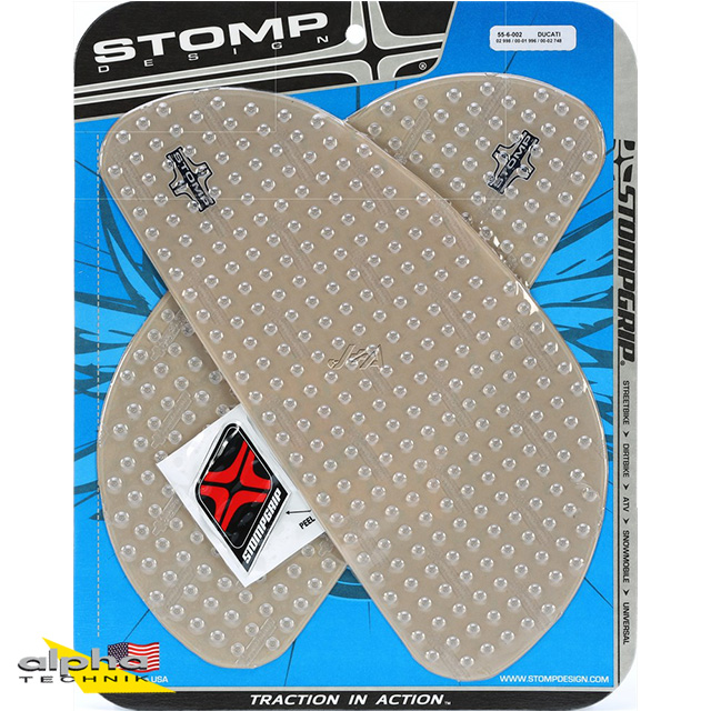 Stompgrip clear, Volcano, for Ducati 748/ 996/ 998